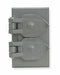 Weatherproof Cover Aluminum Self Closing