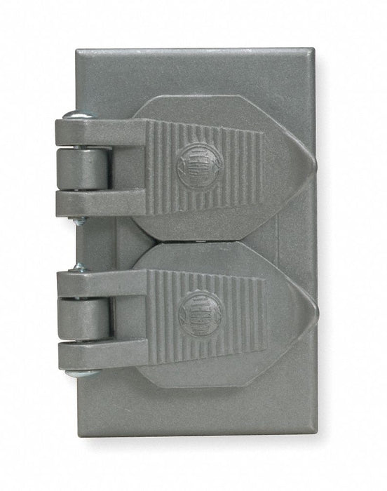 Weatherproof Cover Aluminum Self Closing