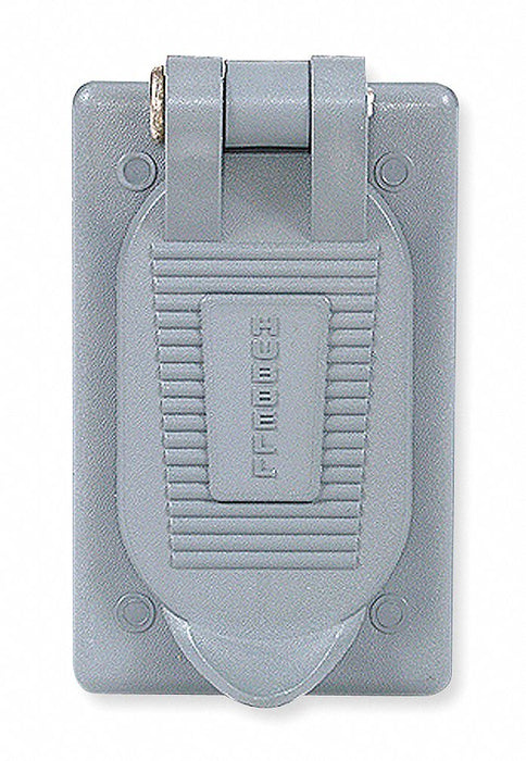 Weatherproof Cover Thermoplastic Gray