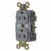 Receptacle Gray 20 A 2P3W Back Side 1PK