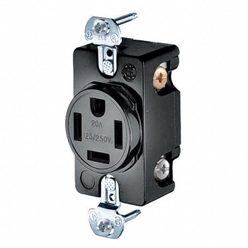 Recept Black 20 A 3P4W Back Side 1PK