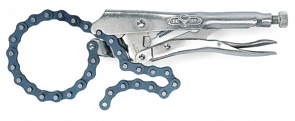 Locking Chain Clamp 3-3/8 Cap.18 Chain
