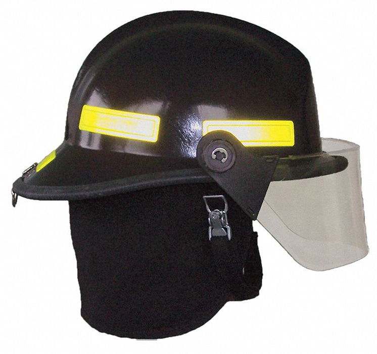 Fire Helmet Black Modern