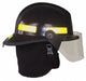 Fire Helmet Black Modern