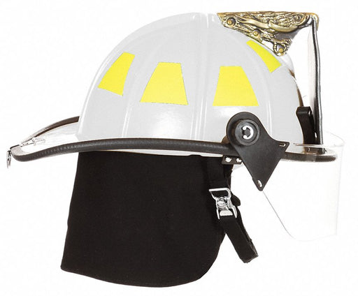 Fire Helmet White Traditional