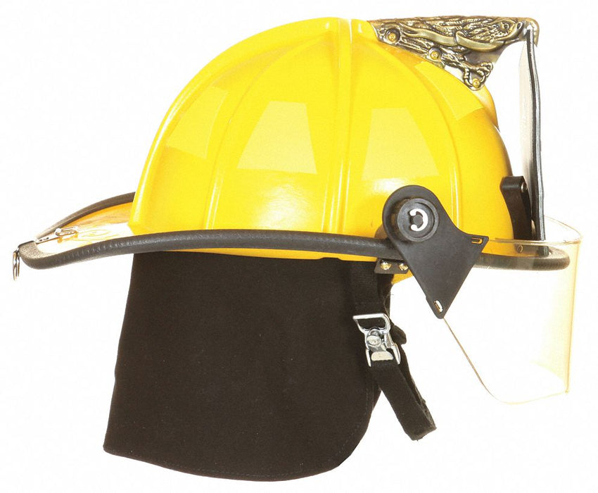 Fire Helmet Yellow Traditional