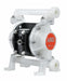 Dbl DphrmPmp PTF Hytrel/PP 1/4in 11gpm