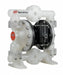 Dbl DphrmPmp Flange TPV/PP 1/4in 51.5gpm