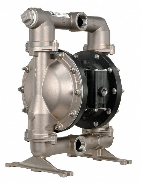 Dbl Diaphragm Pump NPTF TPV 1/2in 130gpm