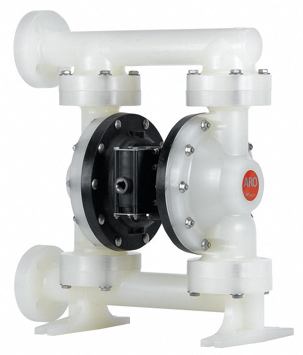 Dbl DphrmPmp Flange PTFE/PP 1/2in 126gpm