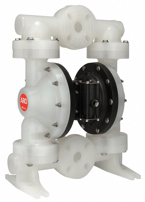 Dbl DphrmPmp Flange PTFE/PP 1/2in 126gpm
