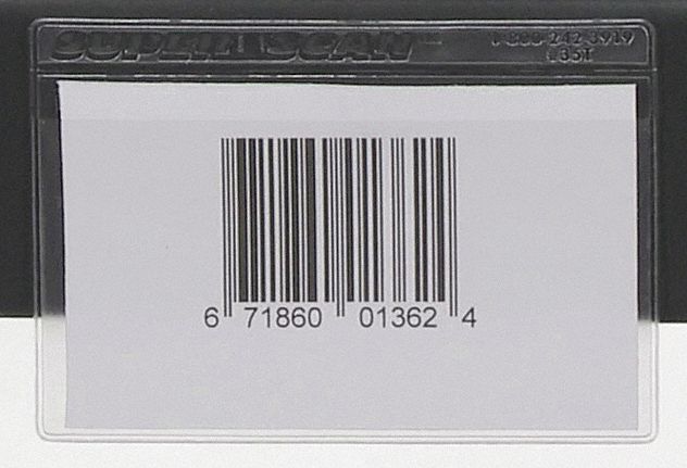 LabelHolder 6inL 4inW Clear PK50