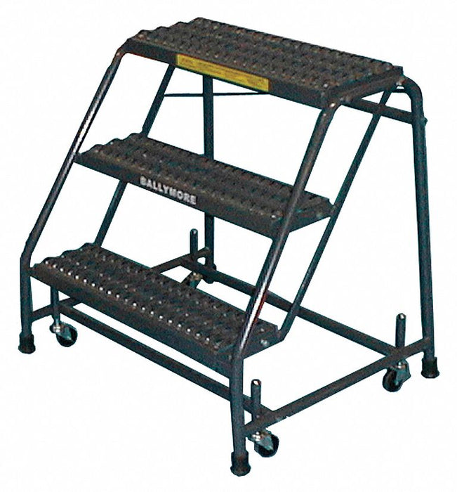 Rolling Ladder Steel 28-1/2 In.H