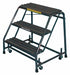 Rolling Ladder Steel 28-1/2 In.H