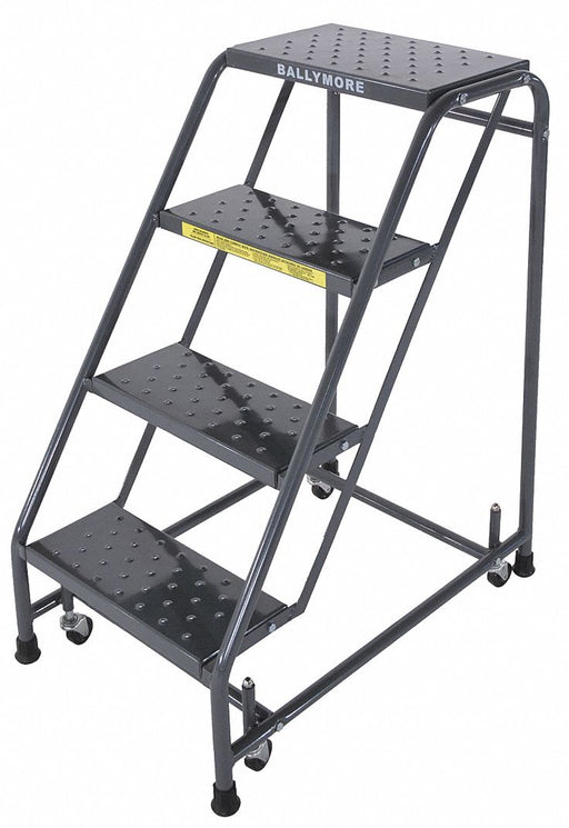 Rolling Ladder Steel 38 In.H