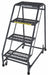 Rolling Ladder Steel 38 In.H