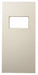 Air Cond Frame 15 5/8 inx26 in Champagne