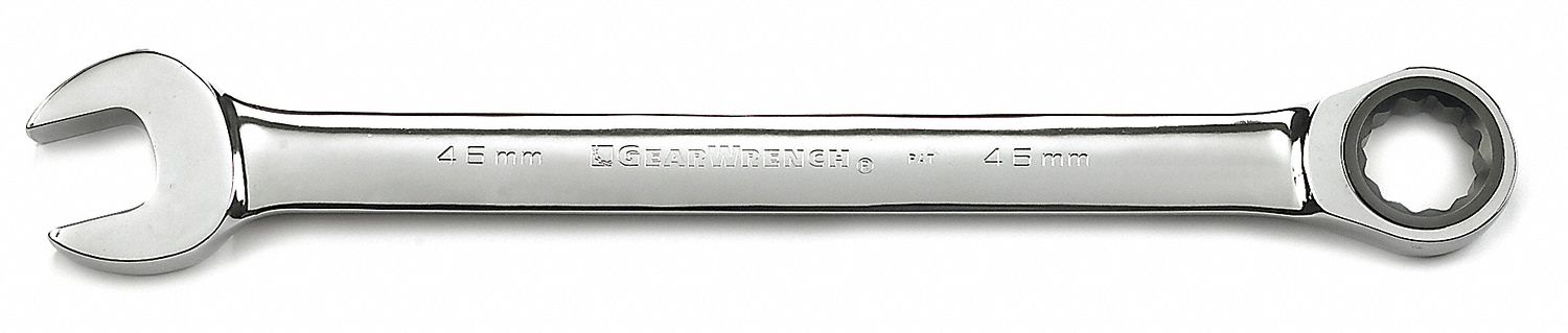 Ratcheting Combo Wrench 41mm Stubby