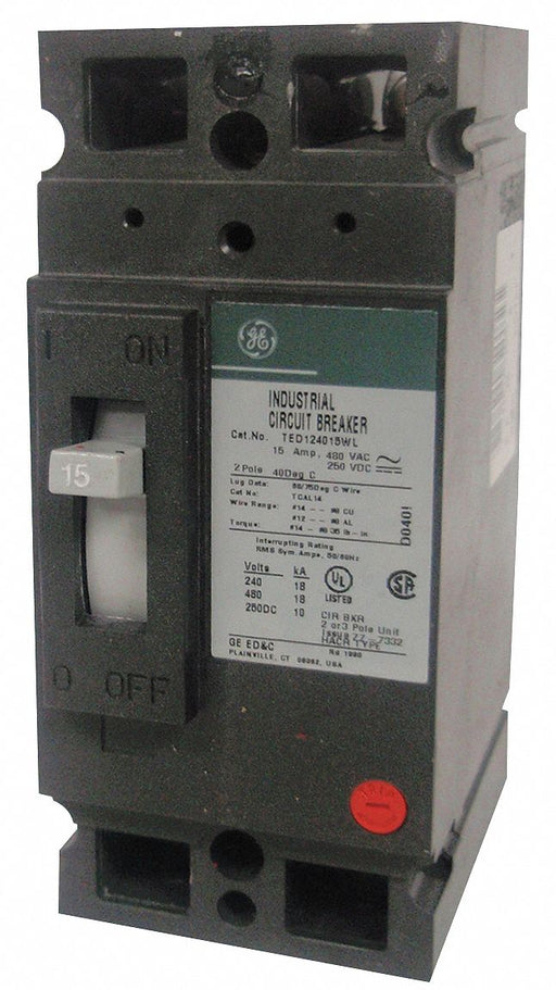 Circuit Breaker 25A 2P 480VAC TED