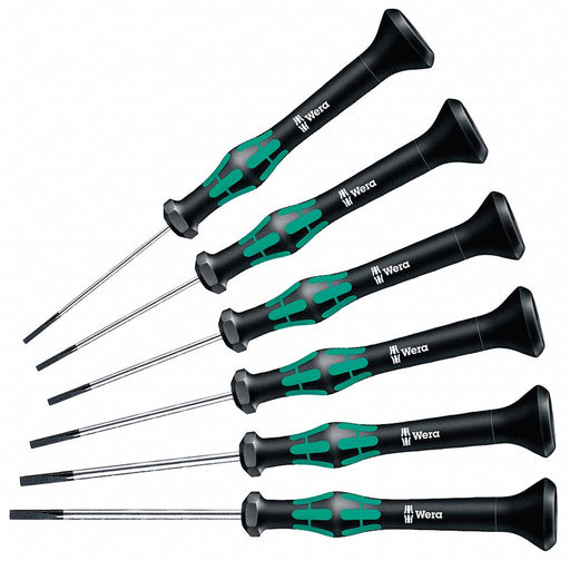 Precision Screwdriver Set Slotted 6 pcs.