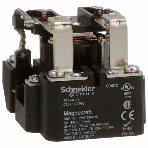 Open Power Relay 24V AC DPDT 8Pins