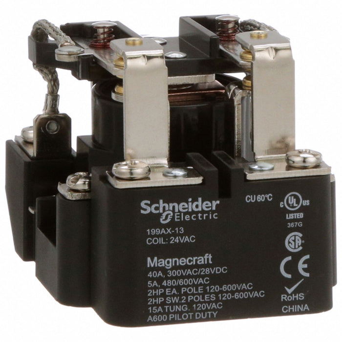 Open Power Relay 24V AC DPDT 8Pins