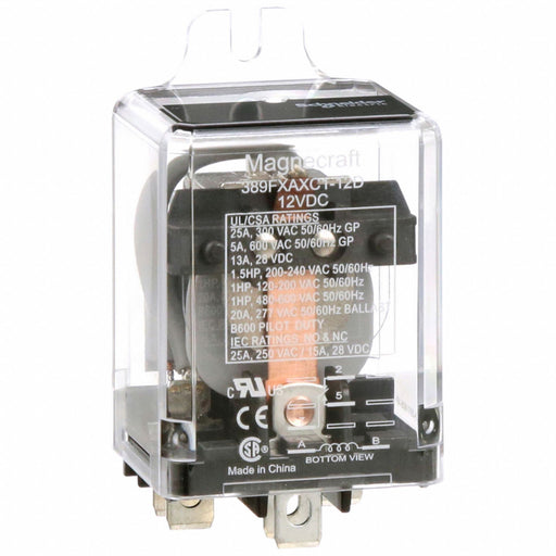 H8160 Enclosed Power Relay 12VDC SPDT 5Pins