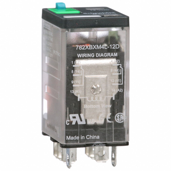 H8013 GeneralPurpose Relay 12VDC DPDT 8Pins