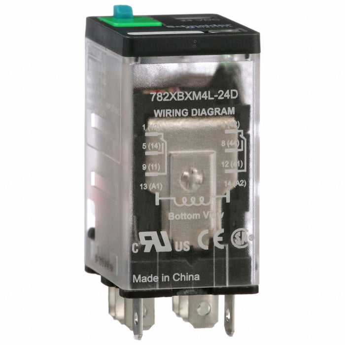 H8013 GeneralPurpose Relay 24VDC DPDT 8Pins