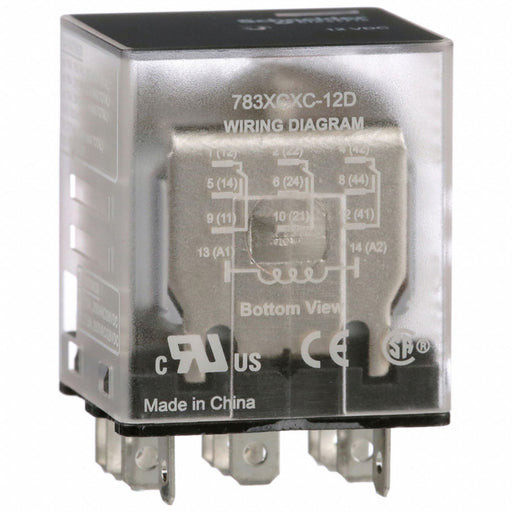 H8029 GeneralPurpose Relay 12VDC 3PDT 11Pins