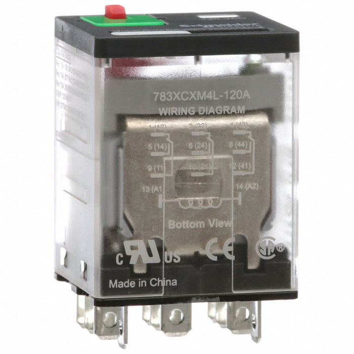 H8027 GeneralPurpose Relay 120VAC 3PDT 11Pin