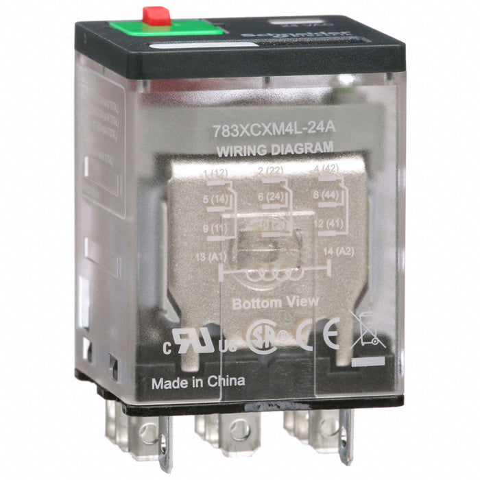 H8027 GeneralPurpose Relay 24VAC 3PDT 11Pins
