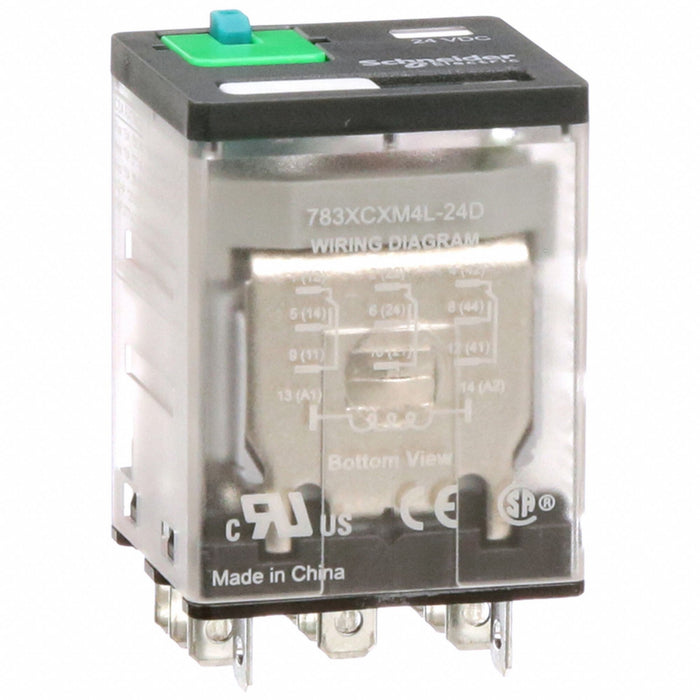 H8027 GeneralPurpose Relay 24VDC 3PDT 11Pins