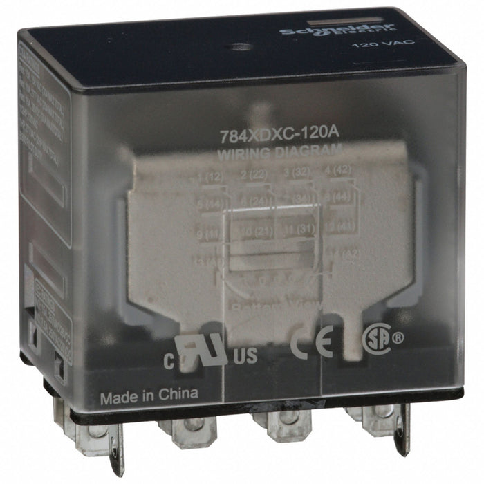 H8037 GeneralPurpose Relay 120VAC 4PDT 14Pin