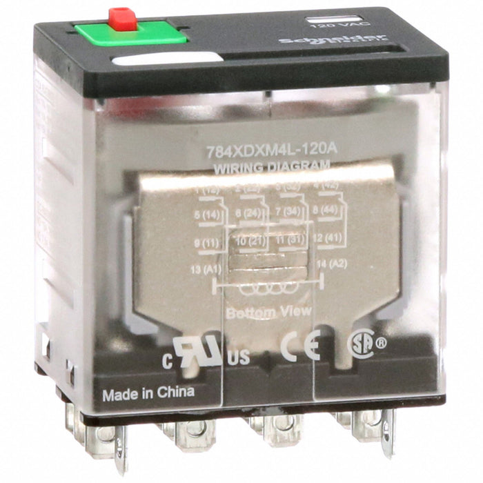 H8036 GeneralPurpose Relay 120VAC 4PDT 14Pin