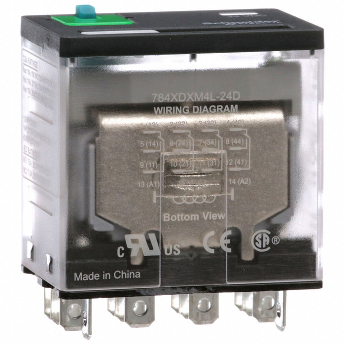 H8036 GeneralPurpose Relay 24VDC 4PDT 14Pins
