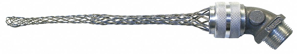 Connector Aluminum L - Strain Relief 6in