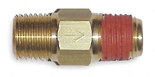Check Valve 1/4 (M)NPT Inlet 1-1/3 L