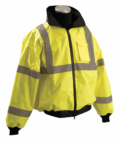 D9797 Bomber Jacket Yes Insulated Yellow L
