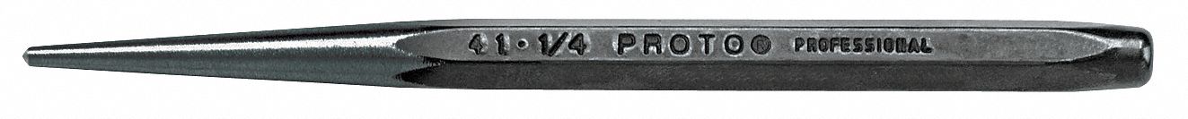 Center Punch S2 3/8 x 4-7/8 Black