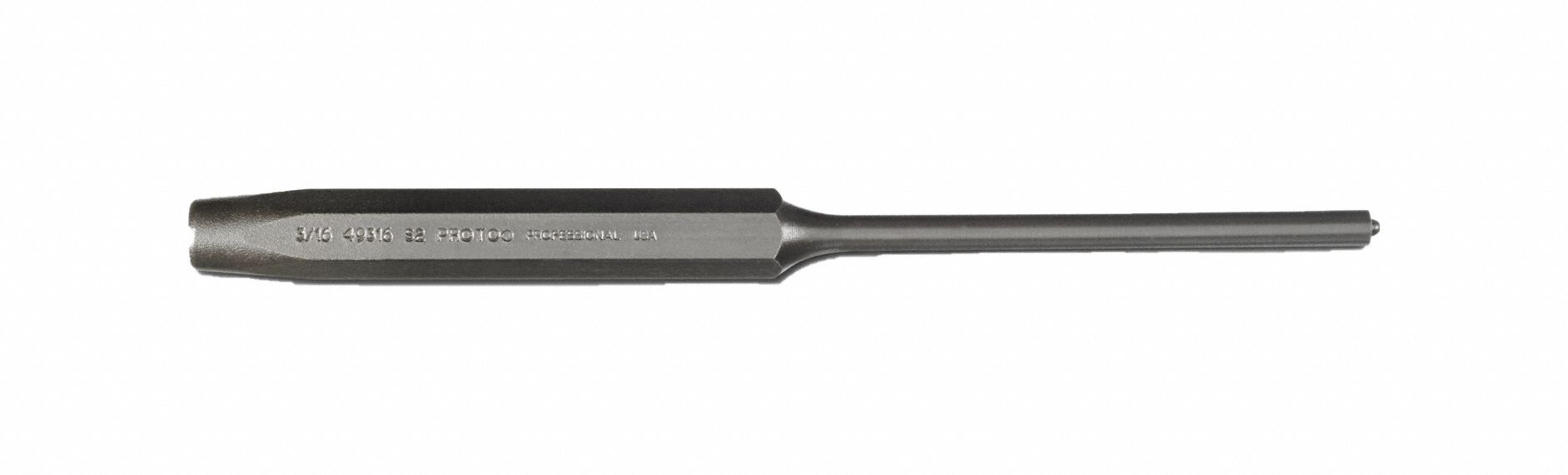 Pin Punch S2 3/16 x 5-7/16 In