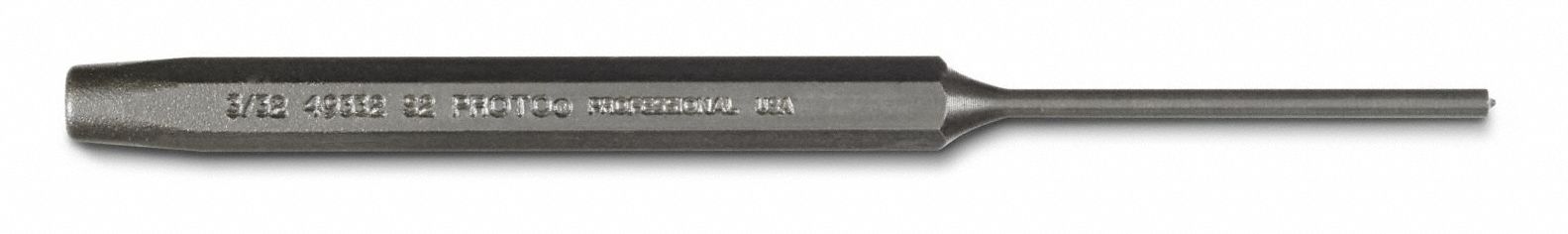 Pin Punch S2 3/32 x 4-1/4 In