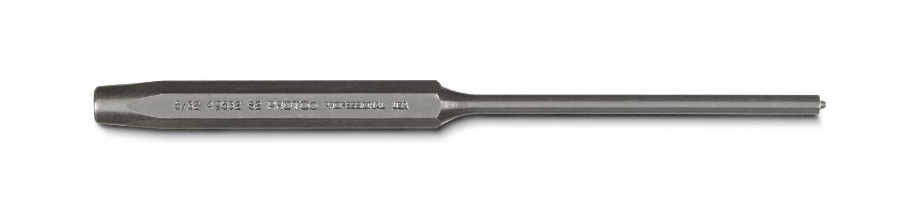 Pin Punch S2 5/32 x 5-1/4 In