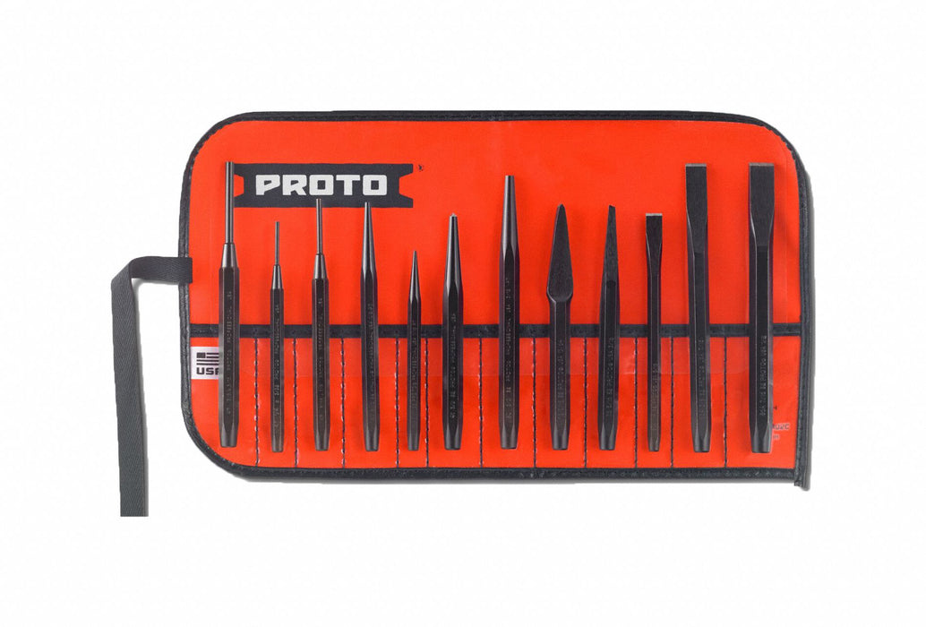 Punch and Chisel Set 12 Pieces