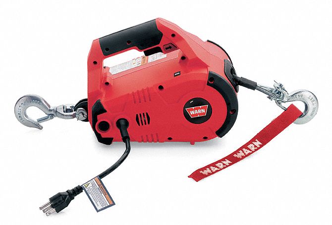 Portable Electric Winch HP 120VAC