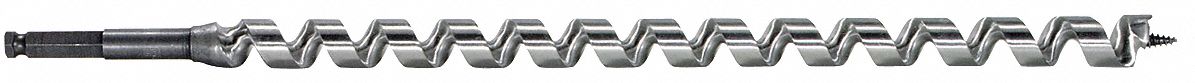 Auger Drill 11/16in Carbon Steel