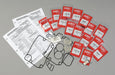 Air Motor Kit w/ (5) U-Cups/Pilot Piston