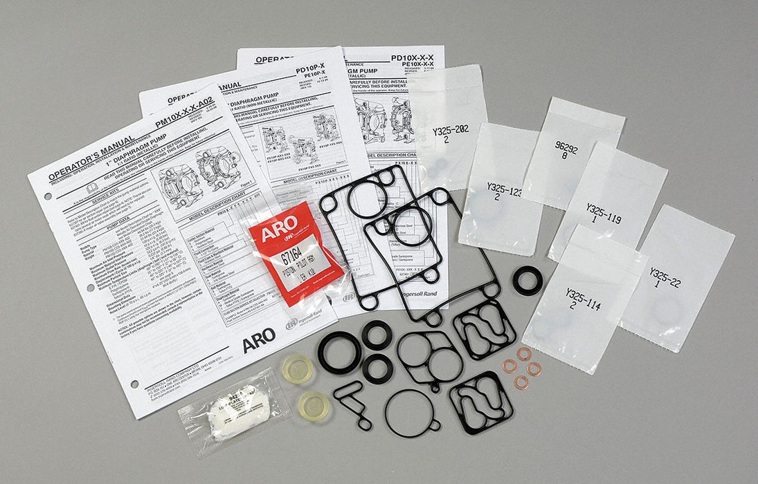 Air Motor Kit w/ (5) U-Cups/Pilot Piston