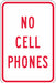 Traffic Sign 18 in x 12 in White
