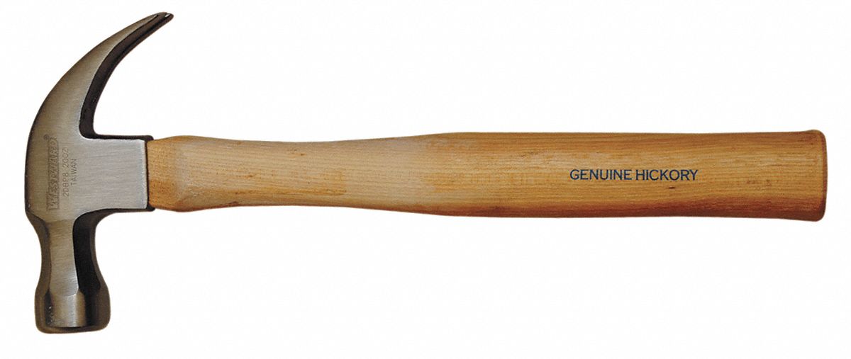 Straight-Claw Hammer Hickory 13 Oz